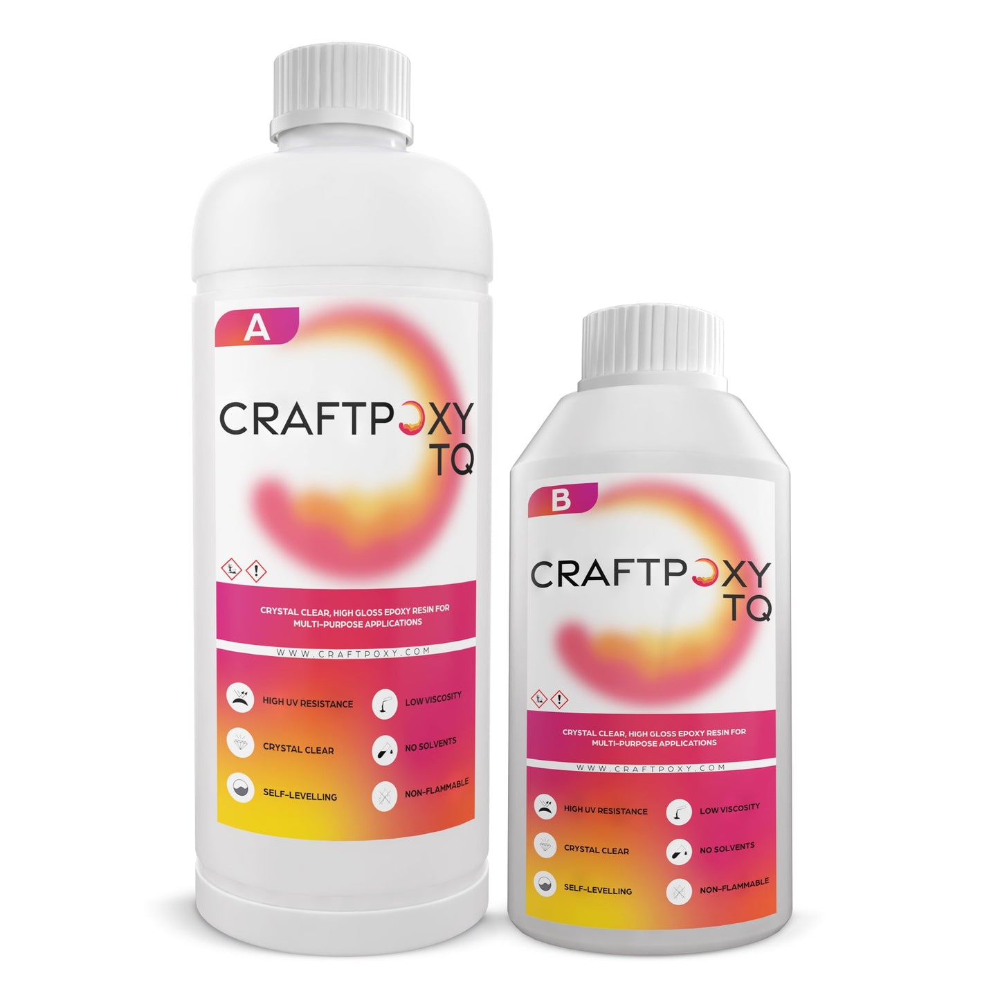 1L Epoxiharts & Härdare
